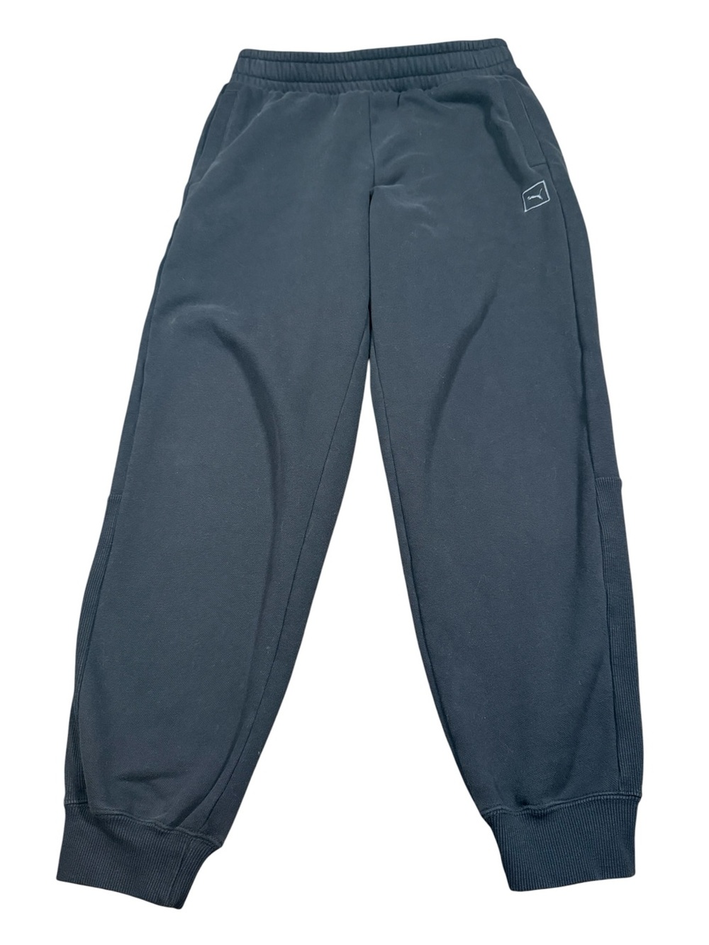 Puma Men’s Black Fleece Joggers Size Medium